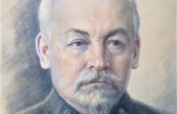 Зильберштейн Леонид Андреевич - портрет Хлопина Григория Витальевича